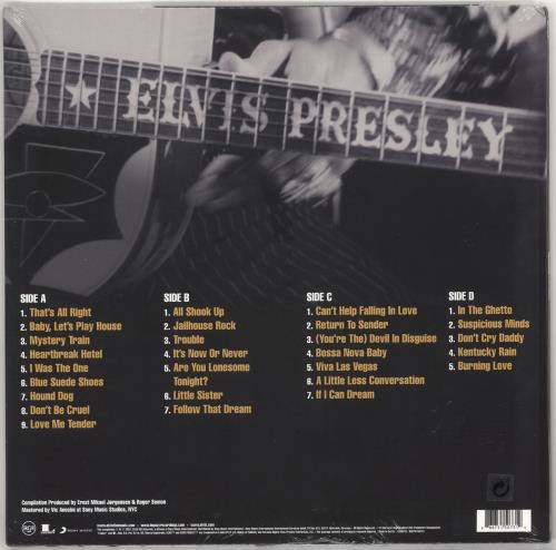 Elvis Presley The Essential Elvis Presley - Black Vinyl - Sealed 2-LP vinyl record set (Double LP Album) UK ELV2LTH682025