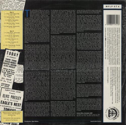 Elvis Presley The Fifties Interviews - Shrink vinyl LP album (LP record) UK ELVLPTH860172