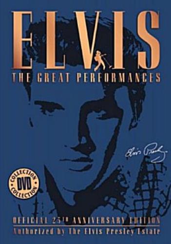 Elvis Presley The Great Performances DVD UK ELVDDTH306106