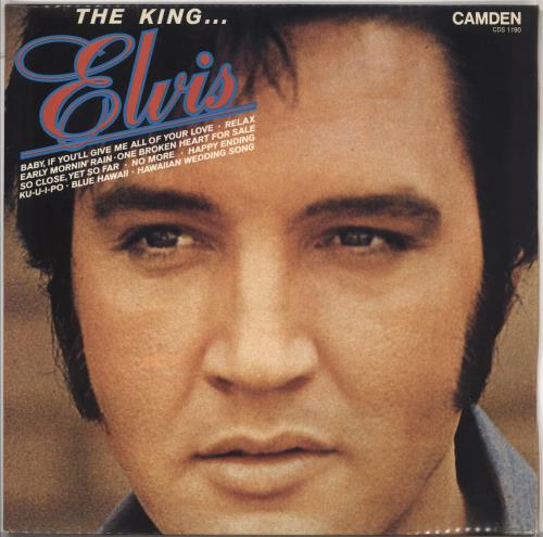 Elvis Presley The King... vinyl LP album (LP record) UK ELVLPTH373135