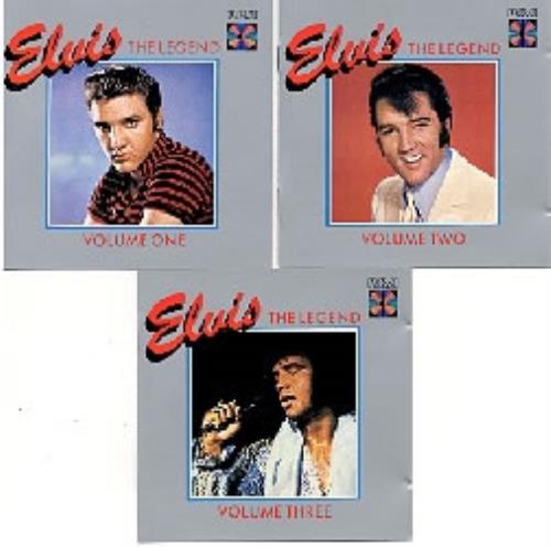 Elvis Presley The Legend - Silver Box 3-CD album set (Triple CD) German ELV3CTH131887