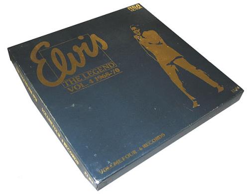 Elvis Presley The Legend 1968-1970 box set Australian ELVBXTH421746
