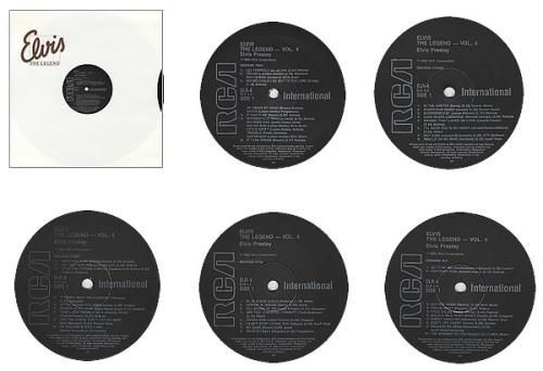 Elvis Presley The Legend 1968-1970 box set Australian ELVBXTH421746