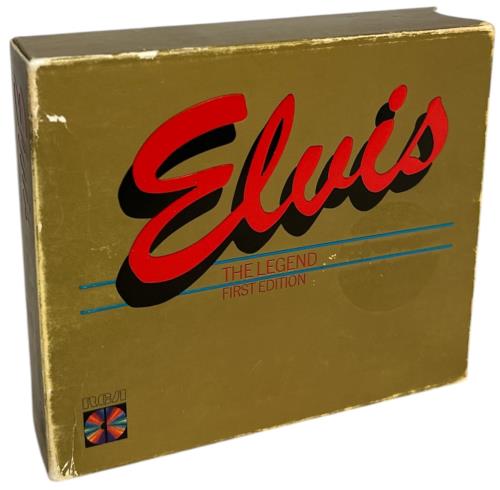 Elvis Presley The Legend First Edition + Certificate - EX 3-CD album set (Triple CD) German ELV3CTH866134