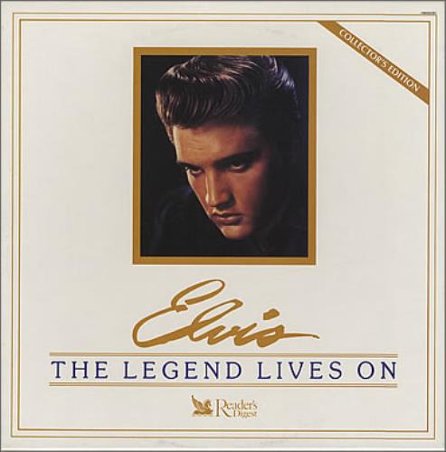Elvis Presley The Legend Lives On box set US ELVBXTH385622