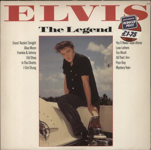 Elvis Presley The Legend vinyl LP album (LP record) UK ELVLPTH368878