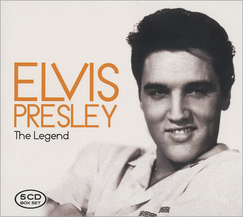 Elvis Presley The Legend 5-CD album set UK ELV5CTH495986