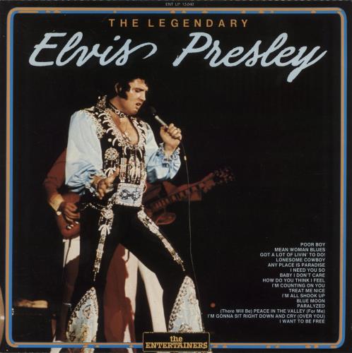 Elvis Presley The Legendary Elvis Presley vinyl LP album (LP record) Italian ELVLPTH293964