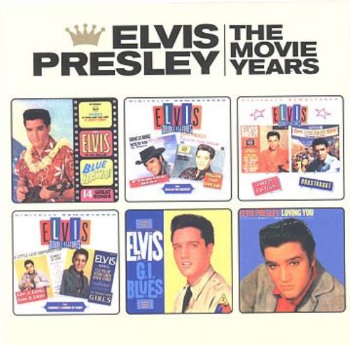 Elvis Presley The Movie Years CD album (CDLP) Australian ELVCDTH146677