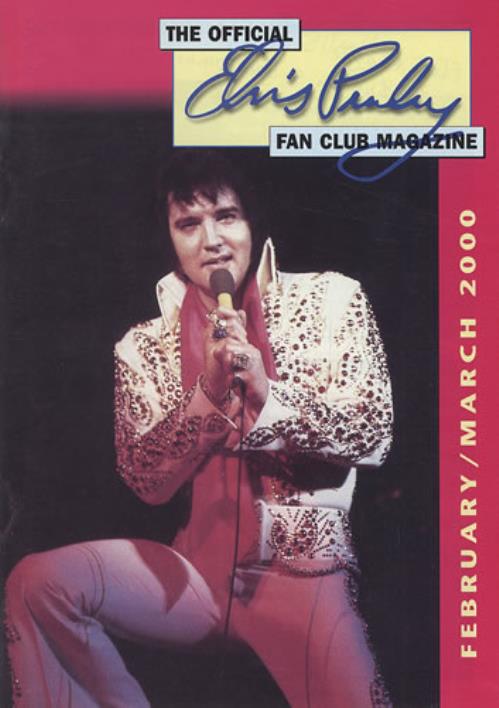 Elvis Presley The Official Elvis Presley Fan Club Magazine 2000 fanzine UK ELVFATH417999