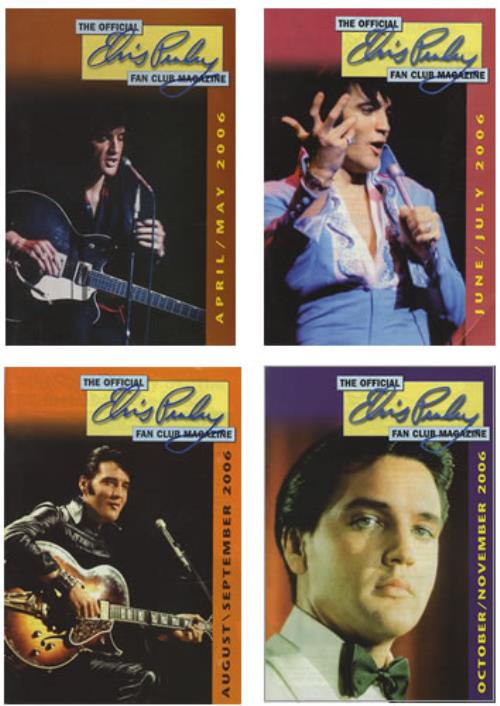 Elvis Presley The Official Elvis Presley Fan Club Magazine 2006 fanzine UK ELVFATH418011