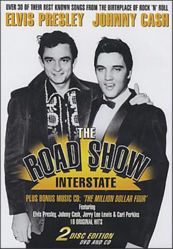 Elvis Presley The Road Show Interstate 2-disc CD/DVD set UK ELV2DTH380287