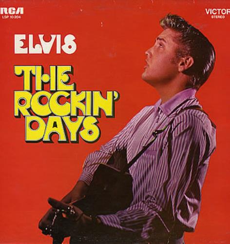 Elvis Presley The Rockin' Days vinyl LP album (LP record) Dutch ELVLPTH294236