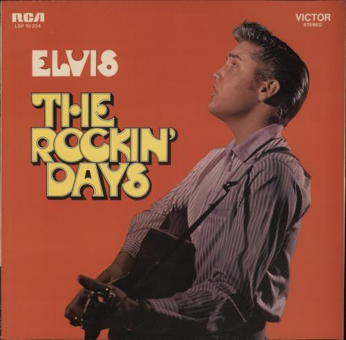 Elvis Presley The Rockin' Days vinyl LP album (LP record) Dutch ELVLPTH888764