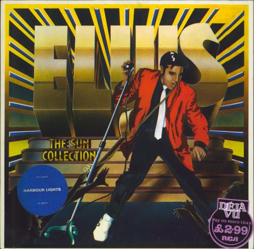 Elvis Presley The Sun Collection - Blue Stickered Sleeve vinyl LP album (LP record) German ELVLPTH782214