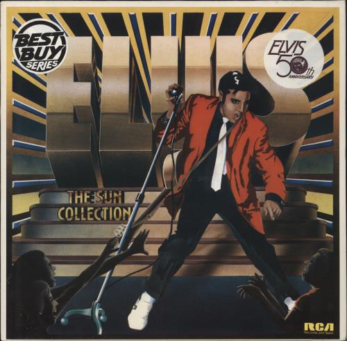 Elvis Presley The Sun Collection - Stickered Sleeve vinyl LP album (LP record) German ELVLPTH736977