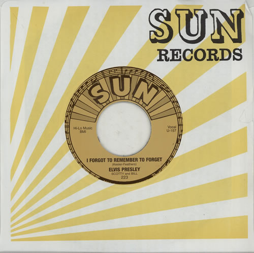Elvis Presley The Sun Singles 7" vinyl single (7 inch record / 45) UK ELV07TH575359