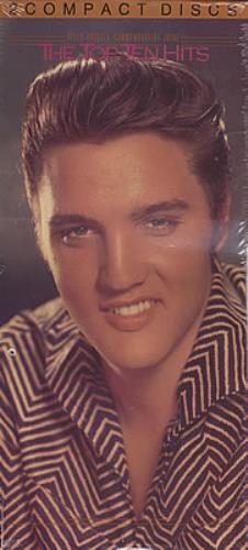 Elvis Presley The Top Ten Hits CD album (CDLP) US ELVCDTH213003