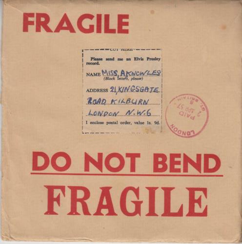 Elvis Presley The Truth About Me 7" vinyl single (7 inch record / 45) UK ELV07TH512599