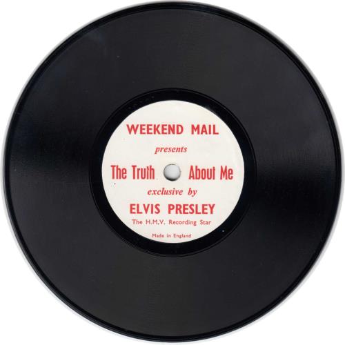 Elvis Presley The Truth About Me 7" vinyl single (7 inch record / 45) UK ELV07TH512599