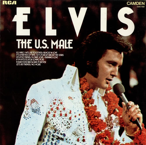 Elvis Presley The U.S. Male vinyl LP album (LP record) UK ELVLPTH238699