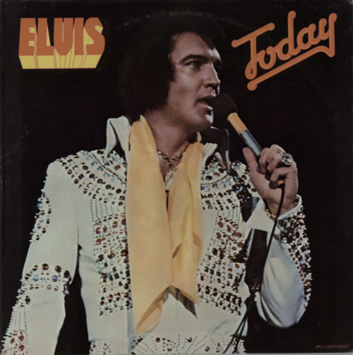 Elvis Presley Today vinyl LP album (LP record) US ELVLPTO609294