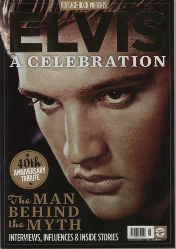 Elvis Presley Vintage Rocks Presents Elvis: A Celebration magazine UK ELVMAVI679104