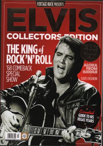 Elvis Presley Vintage-Rock Presents Elvis Collector's Edition magazine UK ELVMAVI661663