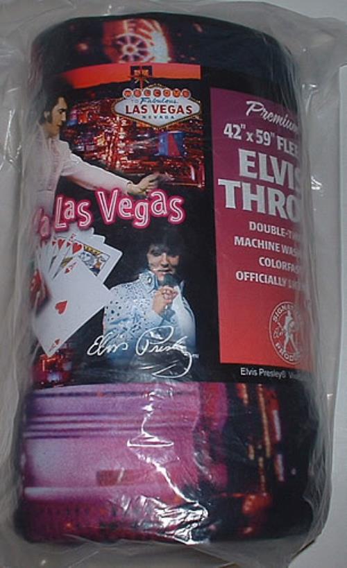 Elvis Presley Viva Las Vegas - Throw memorabilia US ELVMMVI332721