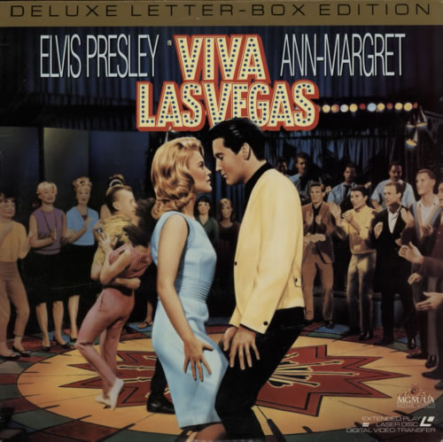 Elvis Presley Viva Las Vegas laserdisc / lazerdisc US ELVLZVI27924