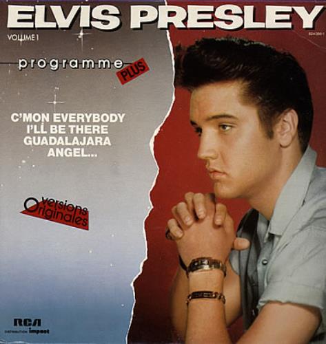 Elvis Presley Volume 1 vinyl LP album (LP record) French ELVLPVO373094