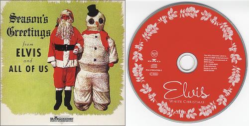 Elvis Presley White Christmas CD album (CDLP) European ELVCDWH373636