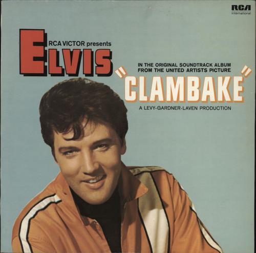 Elvis Presley Clambake UK vinyl LP album (LP record) (369439)