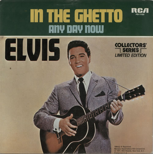 Image result for in the ghetto elvis presley single images