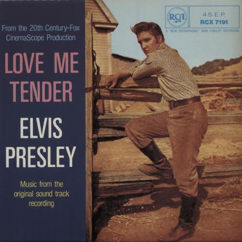 Elvis Presley Love Me Tender UK 7