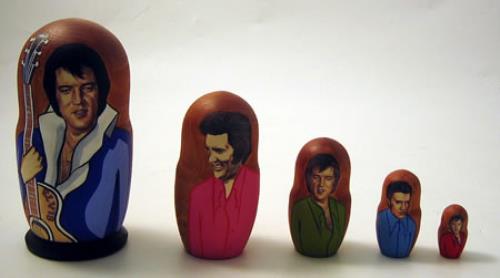 Elvis Presley Russian Doll memorabilia UK ELVMMRU386907