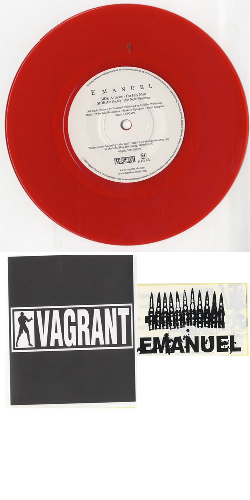 Emanuel The Hey Man 7" vinyl single (7 inch record / 45) UK EM107TH577348