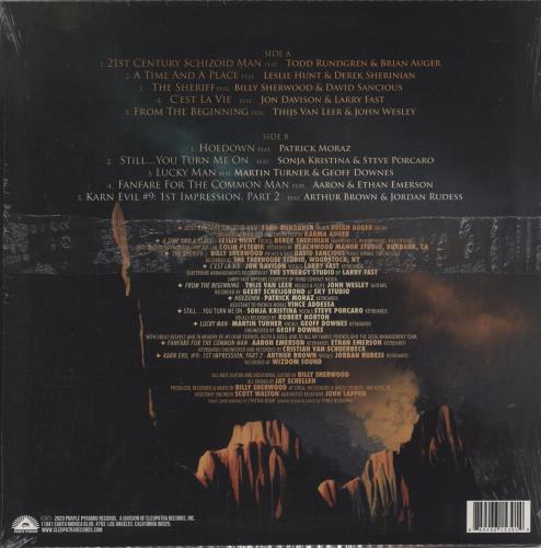 Emerson Lake & Palmer A Tribute To Keith Emerson & Greg Lake - Orange Vinyl vinyl LP album (LP record) UK ELPLPAT866151