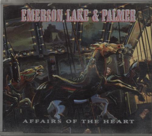 Emerson Lake & Palmer Affairs Of The Heart CD single (CD5 / 5") German ELPC5AF675595