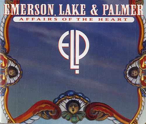Emerson Lake & Palmer Affairs Of The Heart CD single (CD5 / 5") German ELPC5AF07495