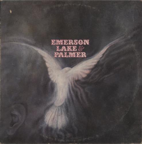 Emerson Lake & Palmer Emerson Lake & Palmer - 1st EX vinyl LP album (LP record) UK ELPLPEM862650