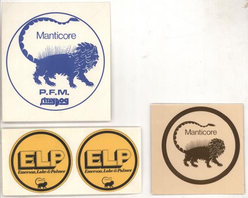 Emerson Lake & Palmer Fan Club Folder memorabilia UK ELPMMFA711674