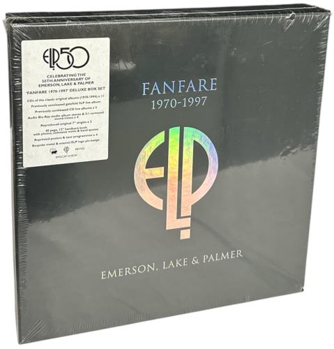 Emerson Lake & Palmer Fanfare 1970 - 1997 - Sealed Vinyl Box Set UK ELPVXFA876210