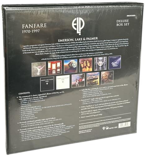 Emerson Lake & Palmer Fanfare 1970 - 1997 - Sealed Vinyl Box Set UK ELPVXFA876210