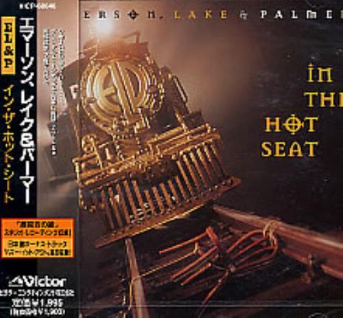 Emerson Lake & Palmer In The Hot Seat CD album (CDLP) Japanese ELPCDIN279806