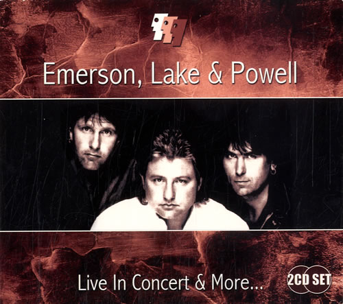 Emerson Lake & Palmer Live In Concert & More 2 CD album set (Double CD) UK ELP2CLI615156