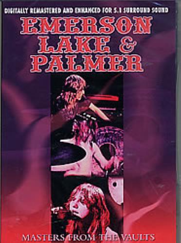 Emerson Lake & Palmer Masters From The Vaults DVD UK ELPDDMA274487