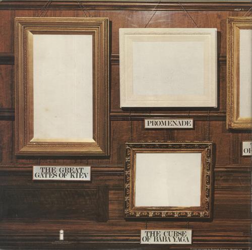 Emerson Lake & Palmer Pictures At An Exhibition - 1st - EX vinyl LP album (LP record) UK ELPLPPI132239