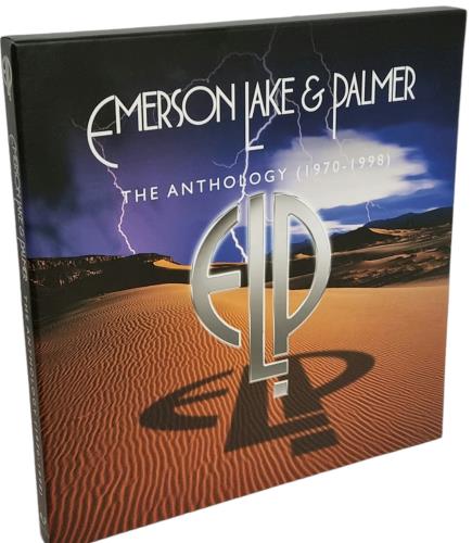 Emerson Lake & Palmer The Anthology (1970-1998) - Galaxy Effect Coloured Vinyl Vinyl Box Set UK ELPVXTH788110