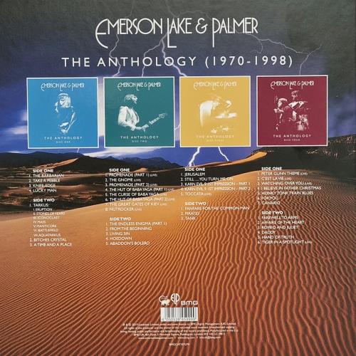 Emerson Lake & Palmer The Anthology (1970-1998) - Galaxy Effect Coloured Vinyl Vinyl Box Set UK ELPVXTH788110